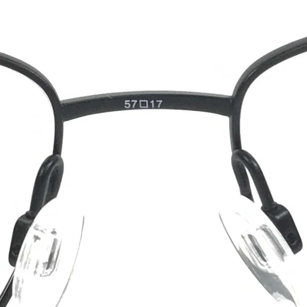 Eddie Bauer Eyeglasses Frames EB32087 BK Black Rectangle Titanium 57-17-150
